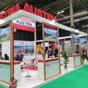 Stand MUNDIVISION - Austria - FITUR - Enero 2020