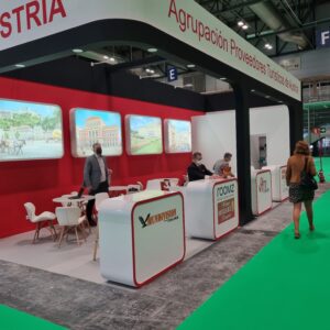 Stand MUNDIVISION - proveedores turísticos de Austria - FITUR - Mayo 2021